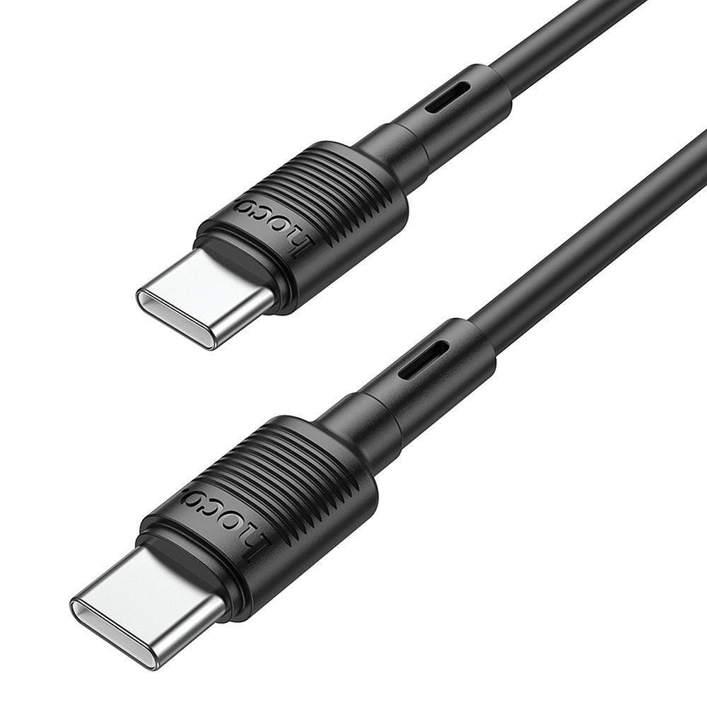 Cable USB C to USB C Hoco 3A 60W 1 m X83 black