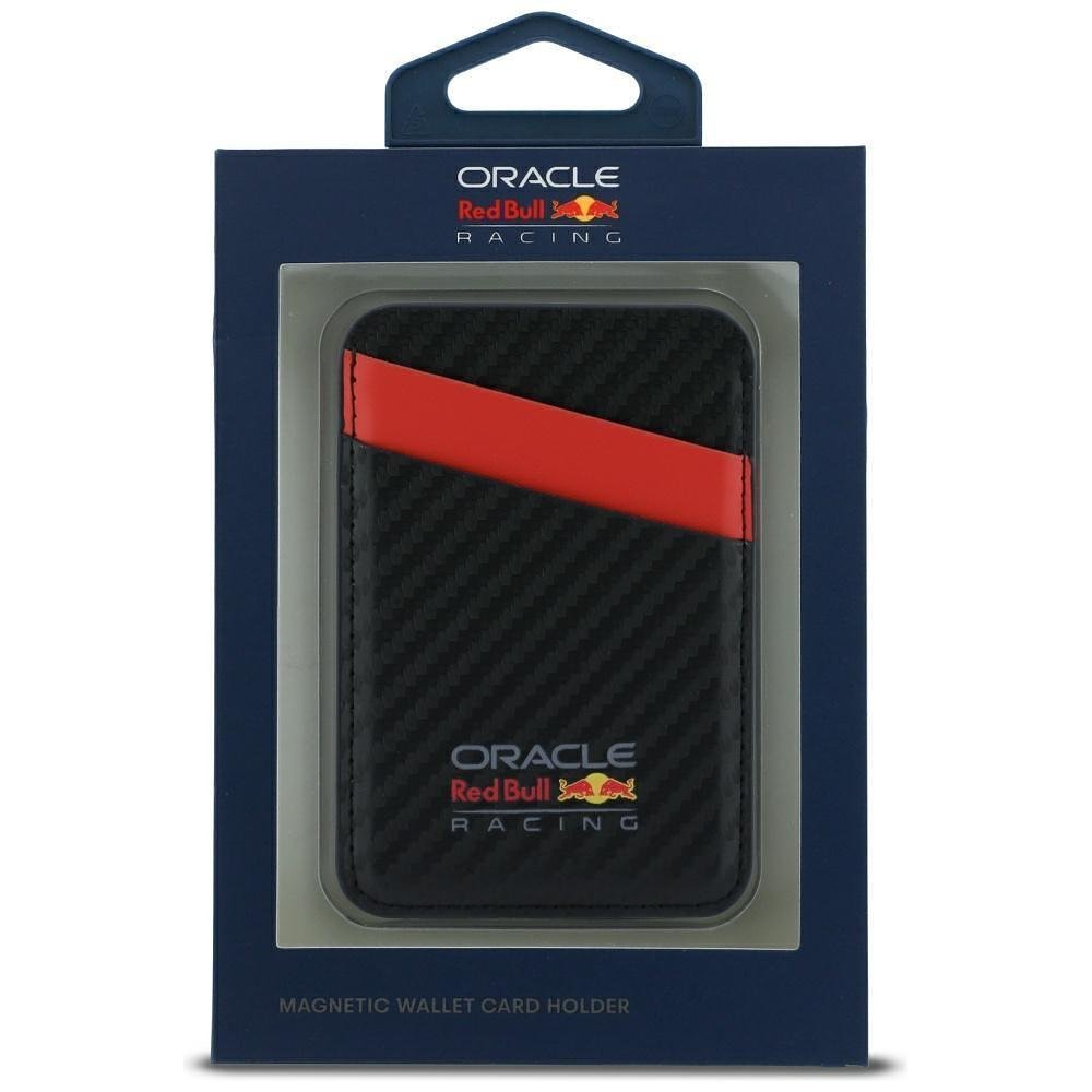 Red Bull Carbon MagSafe Wallet black
